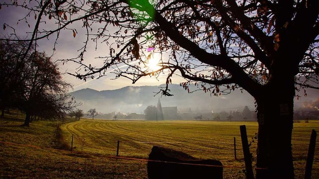 Der Eichberg bei Glottertal.  | Foto: Otto Binder