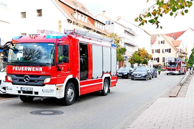 Die Feuerwehr in Denzlingen ist leistu...ig. Doch es mangelt an Einsatzkrften.  | Foto: Enya Steinbrecher