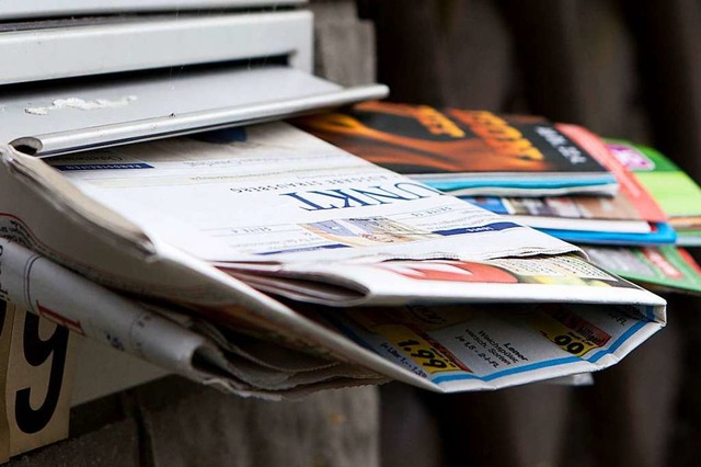 Ein berquellender Briefkasten machte einen Nachbarn aufmerksam.  | Foto: Silvia Marks