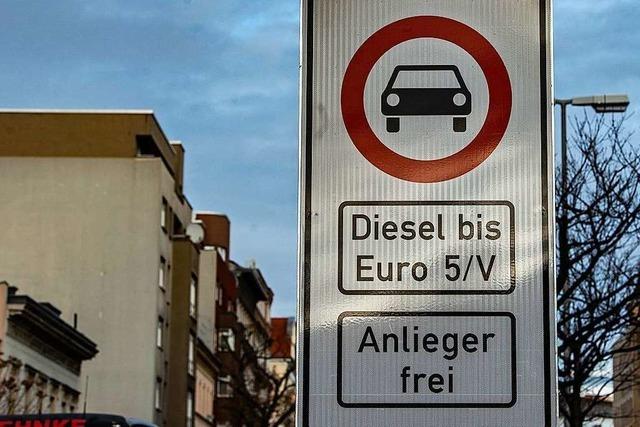 Oberstes Gericht legt Diesel-Fahrverbote fr Ludwigsburg nahe