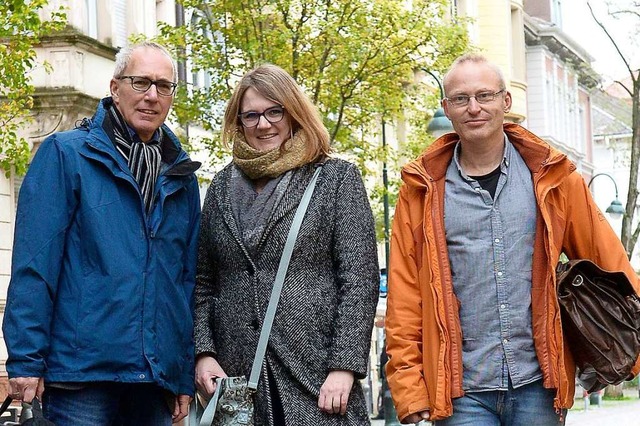 Die Teachers (von links): Peter Gttler, Viviane Sigg und Torsten Gass-Bolm  | Foto: Ingo Schneider