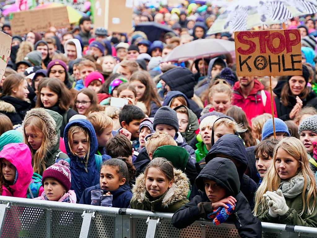 Fridays for Future in Freiburg: zum sechsten Mal wird im groen Stil in Freiburg demonstriert.