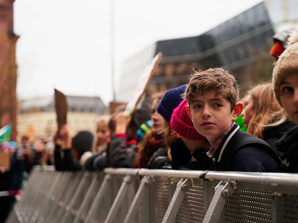 Fridays for Future in Freiburg: zum sechsten Mal wird im groen Stil in Freiburg demonstriert.