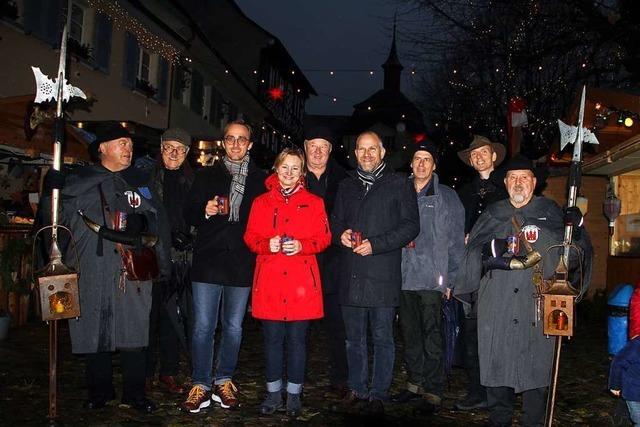 26. Vogtsburger Weihnachtsmarkt in der Burkheimer Mittelstadt