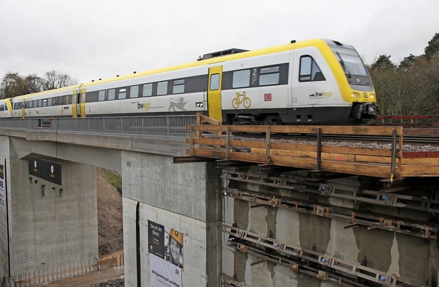 Sie fahren wieder: Seit Freitag, 4.30 ...r zwischen Bad Sckingen und Albbruck.  | Foto:  