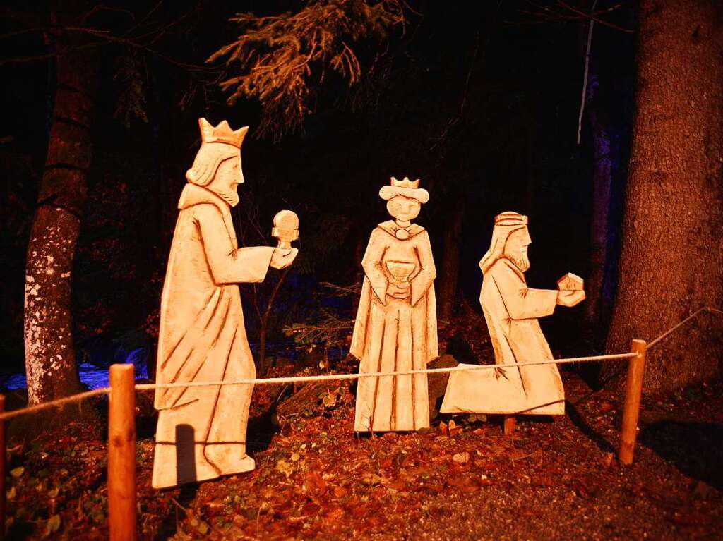 Erffnung des Weihnachtsmarkts in der Ravennaschlucht