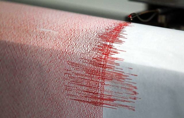 Mehrere leichte Erdbeben wurden zuletz...net (Symbolfoto eines Seismographen) .  | Foto: Oliver Berg