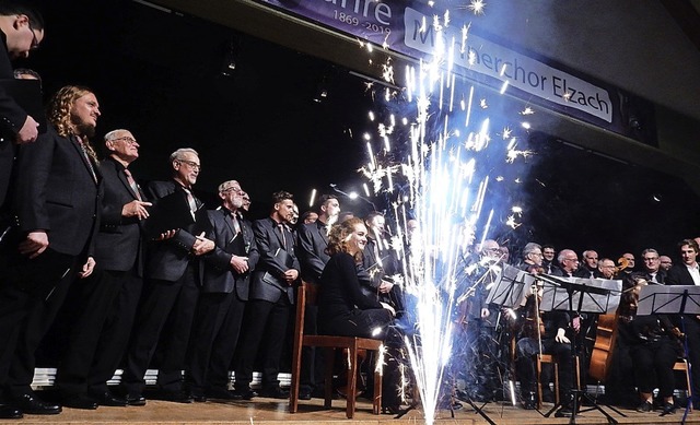 Ein Feuerwerk der Chormusik prsentier...n der diesjhrigen Jubilumskonzerte.   | Foto: Kurt Meier