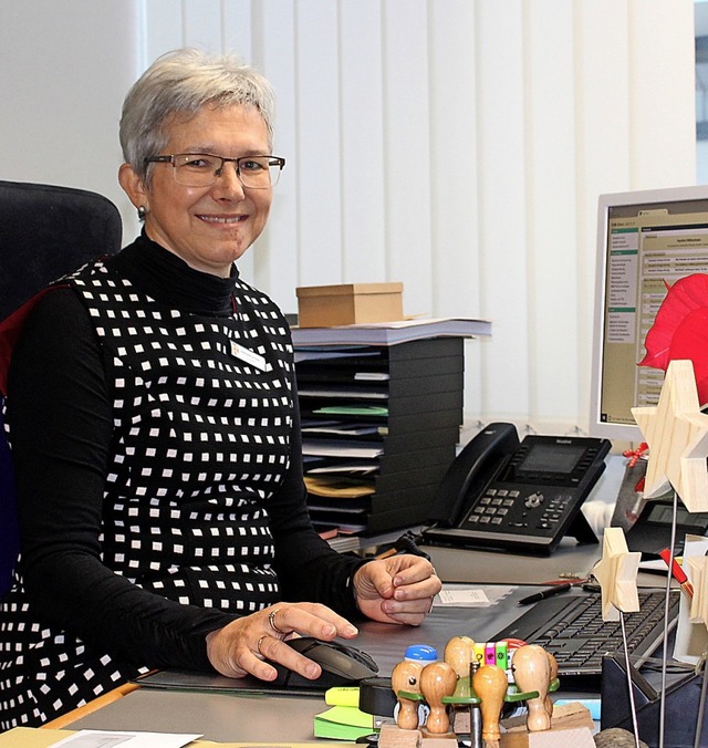 Adelheid Arnold ist die neue Sozialabteilungsleiterin in Efringen-Kirchen.  | Foto: Reinhard Cremer