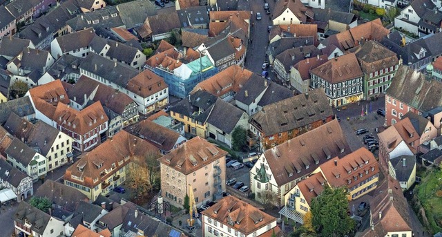 Knapp zehn Millionen Frdermittel des ...anierungsprogramm Altstadt Ettenheim.   | Foto: Martin Bildstein copyright