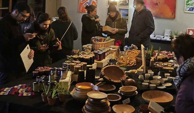 Stbern und kaufen konnten Besucher am Wochenende.   | Foto: Heidi Ast