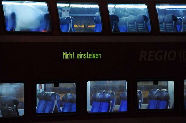 Bei Streckensperrungen aufgrund von h...alt gehen Bahnkunden knftig leer aus.  | Foto: Helmut Seller