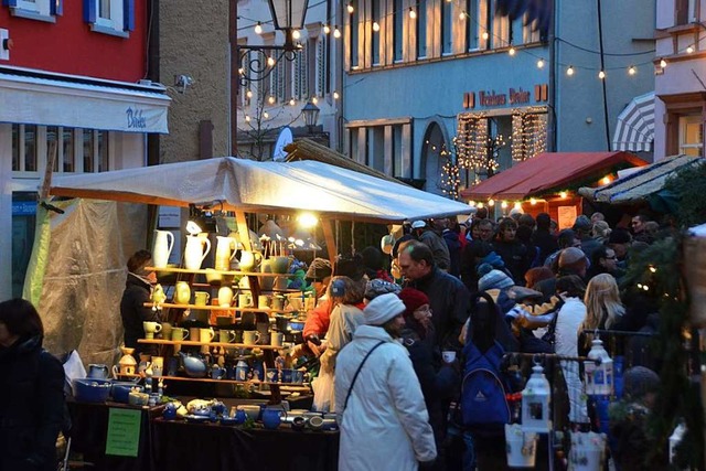 Beliebt: Weihnachtsmarkt in der Lammstrae  | Foto: Sylvia-Karina Jahn