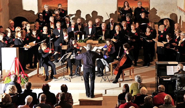 Der Gesangverein Sulzburg wird am zwei...rojektkonzert in St. Cyriak auffhren.  | Foto: Privat