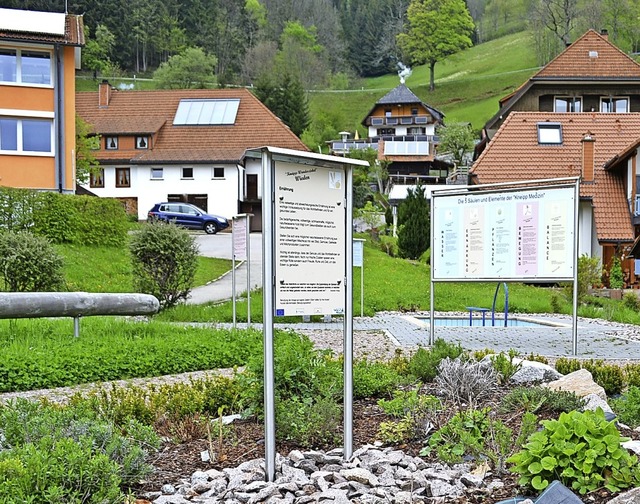 Das Biosphrengebiet  Schwarzwald mit ...die geplante Erneuerung der Ortsmitte.  | Foto: Paul Berger