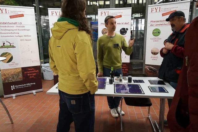 An der Hochschule haben Interessierte erfahren, wie Meerwasser entsalzt wird