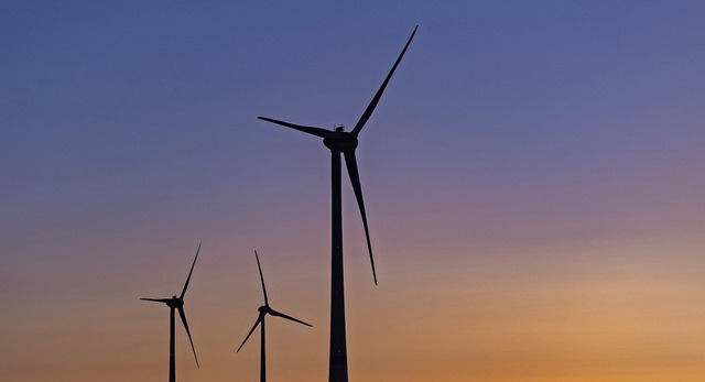 Ob auf dem Sirnitzkopf  Windrder steh...st. Sulzburg ist dagegen (Symbolbild).  | Foto: Patrick Pleul (dpa)