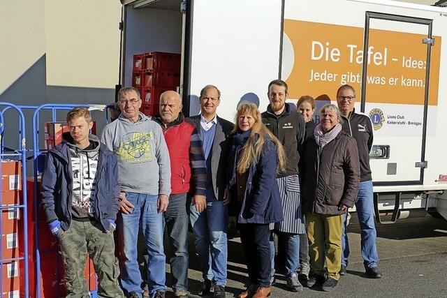 Wertvolle Sachspenden fr Herbolzheimer Tafel