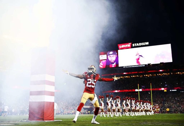 In Sachen Selbstinszenierung knnen Bu...217;s-Stadion der San Francisco 49ers.  | Foto: EZRA SHAW