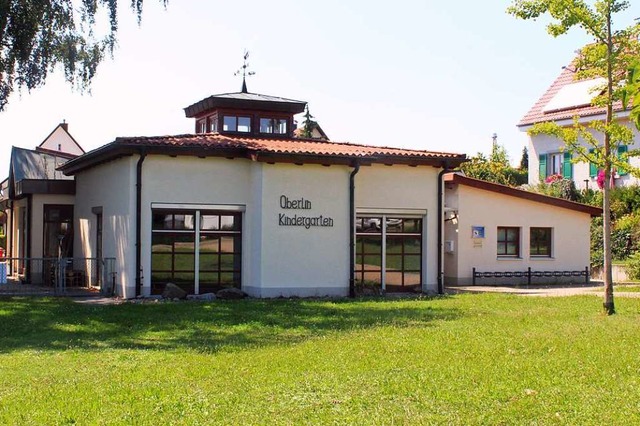 Der  Oberlin-Kindergarten bleibt fr m...aber teilweise von der Krippe genutzt.  | Foto: Reinhard Cremer