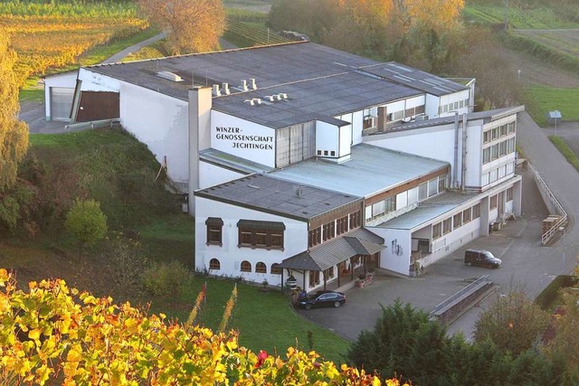Die Winzergenossenschaft Jechtingen-Am... an die geplante Fusion eigenstndig.   | Foto: Hans-Peter Ziesmer