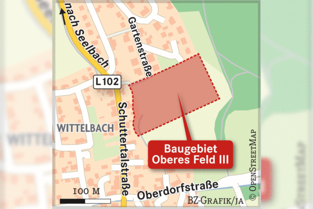 Im Ortsteil Wittelbach entstehen bis zu 25 Baupltze