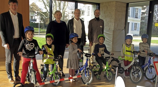 ber Rder und Verkehrsbungssets knn...Innovationspreises machen es mglich.   | Foto: Stadt offenburg