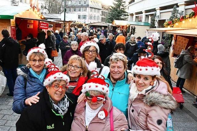 Foto: Der Lrracher Weihnachtsmarkt 2019 ist erffnet