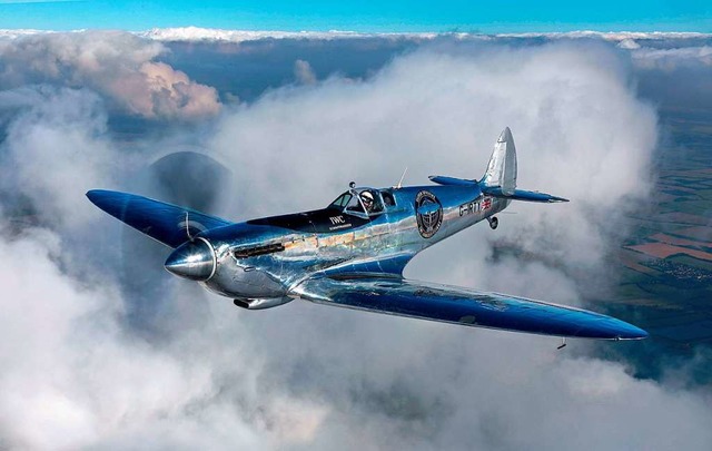 76 Jahre ist die Spitfire alt.  | Foto: BZ