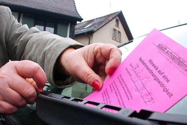 Beim Kalten Mark im Schopfheim wurden weniger Strafzettel verteilt