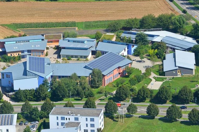 Die Waldorfschule Offenburg an der verlngerten Moltkestrae  | Foto: Manfred Drbeck