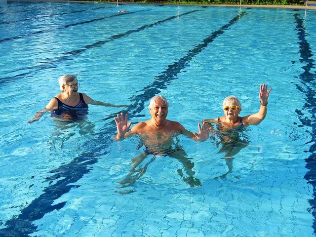 Erheblicher weniger Wasser und Strom w... Verbesserungen im Freibad verbraucht.  | Foto: Claudia Gempp