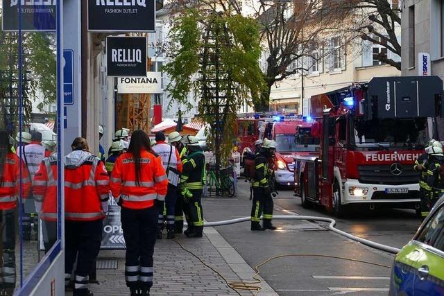 Ein Kellerbrand in Lörrach konnte rasch gelöscht werden