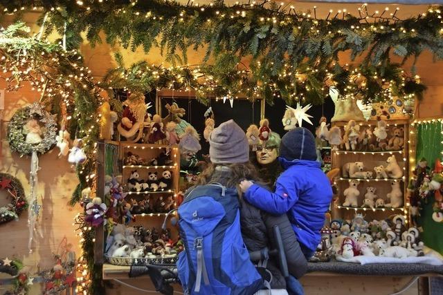 Groer Weihnachtsmarkt in der Altstadt von Bad Sckingen