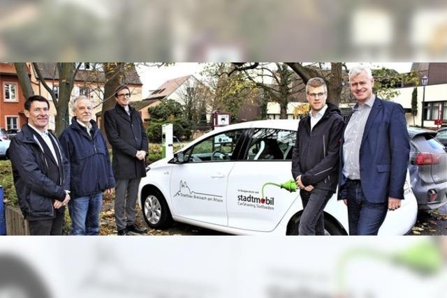 Car-Sharing-Verein nutzt das städtische Elektroauto