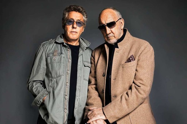 Zwei von vier haben berlebt: The Who-...ger Daltrey (links) und Pete Townshend  | Foto: - (dpa)