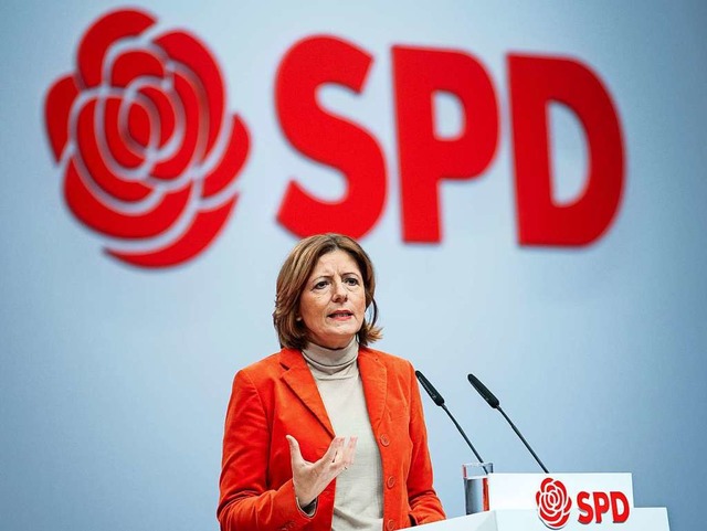 Malu Dreyer (SPD), Ministerprsidentin...ialpolitik in den Mittelpunkt stellen.  | Foto: Bernd von Jutrczenka (dpa)