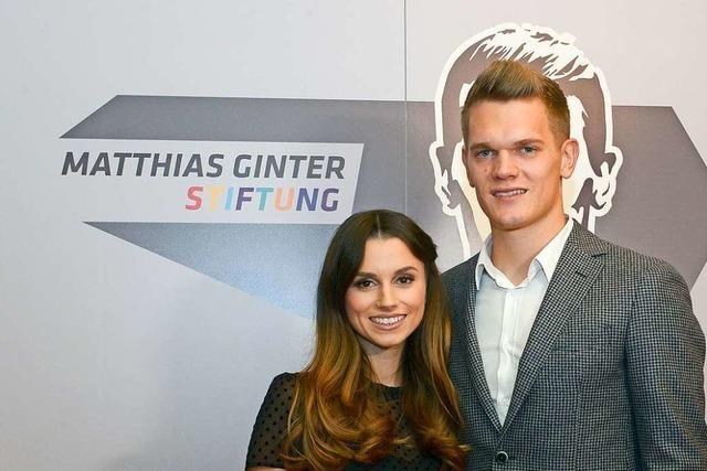 Matthias Ginter und seine Frau Christina freuen sich auf ihr erstes Kind