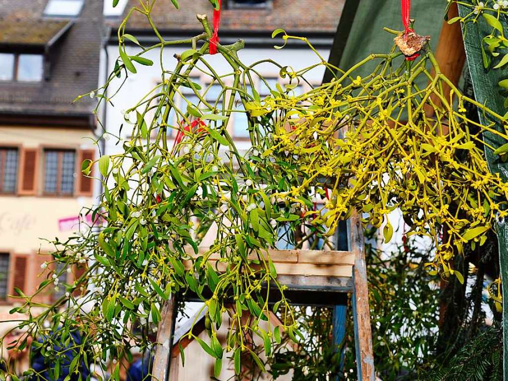 Weihnachtlicher Lichterglanz in mittelalterliche Gassen lockte die Besucher wieder zuhauf in die Staufener Altstadt. Die Angebote der rund 100 Buden von Vereinen und rtlichen Geschften waren entsprechend gut frequentiert.