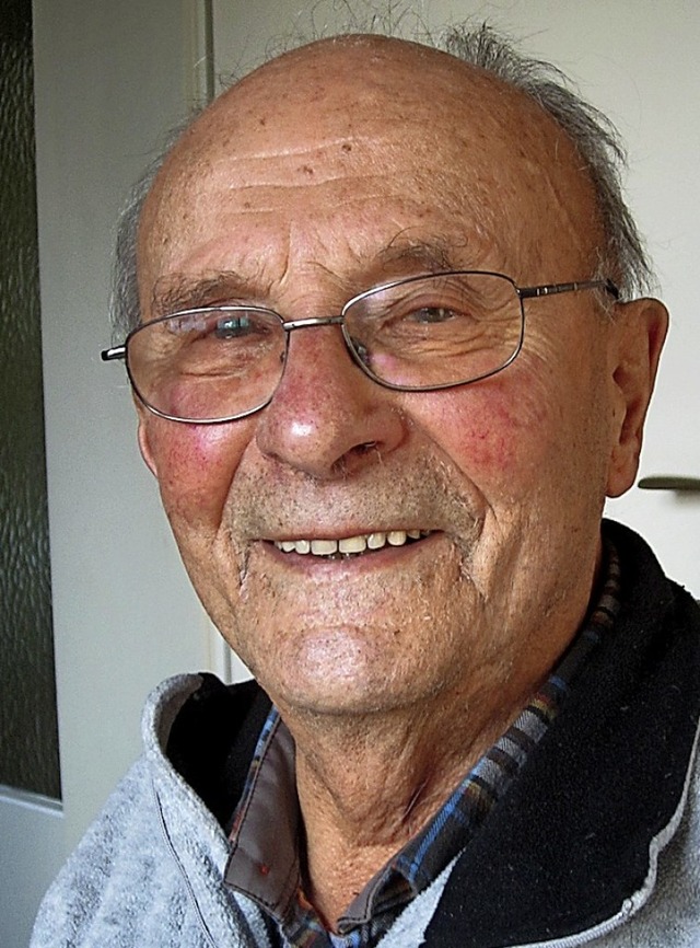 Hans Snger feiert heute seinen  90. Geburtstag.     | Foto: Ralph Lacher