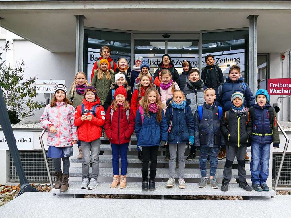 Klasse 4a, Grundschule am Erle, Endingen