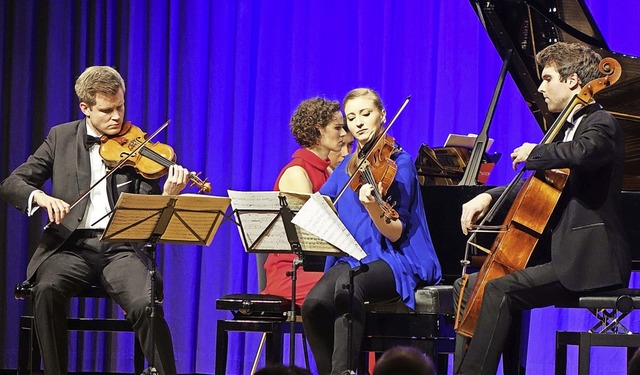 Zwischen Wiener Klassik und Moderne be...k-Abende im Kursaal in Bad Sckingen.   | Foto: Roswitha Frey