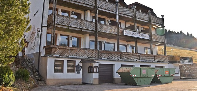 Das Hotel &#8222;Rbezahl&#8220; am Sc...inem Apartment-Hotel umgebaut werden.   | Foto: Ulrike Jger