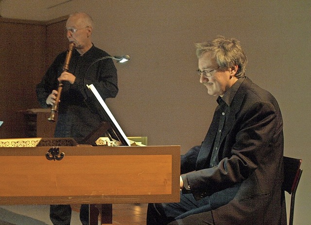 Albrecht Barth und Dieter Lmmlin (von links).  | Foto: Karin Stckl-Steinebrunner
