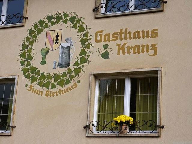Das Gasthaus zum Kranz in Inzlingen  | Foto: Johanna Hoegg