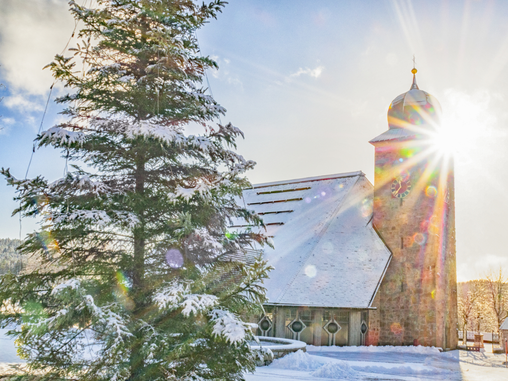 Am Nachmittag kam die Sonne raus: Winter in und am Schluchsee.