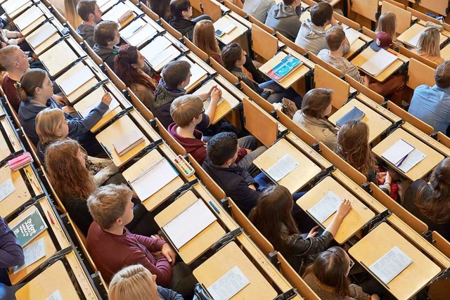 An den staatlichen Hochschulen im Sdwesten studieren rund 330.000 Studenten.  | Foto: Thomas Frey (dpa)