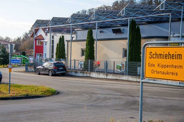 Im Lindenfeld im Schmieheimer Gewerbeg...ll die Stadtbushalteastelle entstehen.  | Foto: Olaf Michel