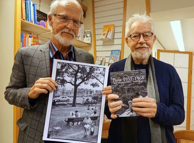 Herausgeber Rolf Frei (rechts) und Wolfram Reinert  | Foto: Roswitha Frey