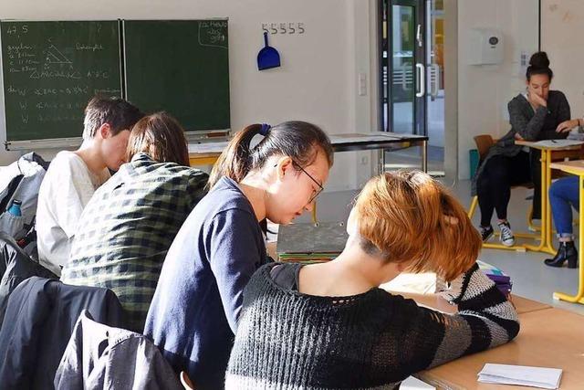 Schüler lernen Deutsch in Tandems